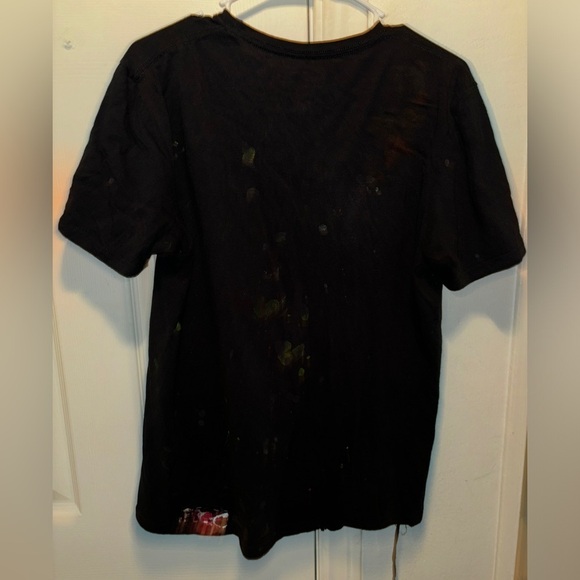 NEW!- Super rare permanent hang tag hence off white styled KISS DESTROYED T RARE - Picture 12 of 13